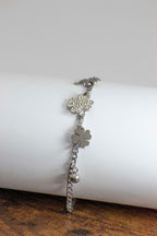 Bracciale quadrifoglio