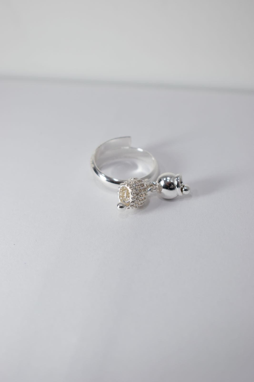 Anello doppia campanella